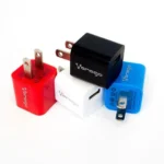 Cargador De Pared C/1 Puerto USB Rojo Vorago Au-105-Rd