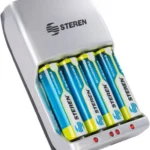 Cargador De Pilas Steren Crg-100 4 Pilas Aa/Aaa