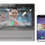 Paquete De Monitor WiFi Para Videoportero Commax Cmv-70Mx + Drc-40K App Commax Hey Call/Android/Ios/Conexion A 4 Hilos Con Frente De Calle/MicroSD
