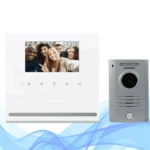 Paquete De Monitor Con Pantalla De 4.3" Commax Cdv-43Y - Drc40K/Manos Libres/Frente De Calle De Aluminio/Relay Para Apertura De Puerta/Conexion A 4 Hilos