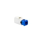 Conector Jack RJ45 Estilo Tg Panduit Cj5E88Tgiw Mini-Com/Cat5E/8 Posiciones/8 Cables/Color Blanco Mate