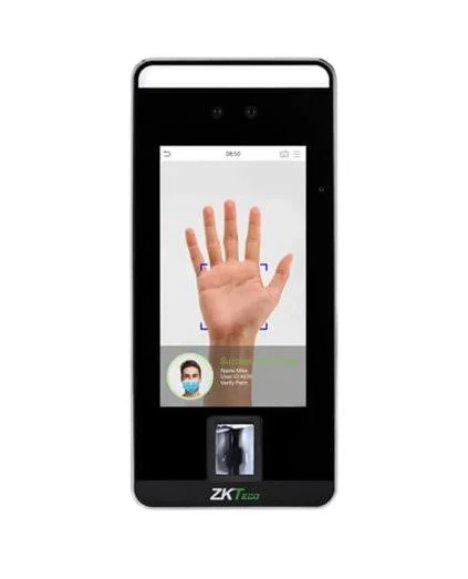 Control De Acceso Facial Zkteco Speedface-V5L P WiFi/Asistencia Visible Light/6000 Rostros/6000 Huellas Digital Bioid+/10000 Tarjeta Id 125Khz/3000 Verificaciones Por Palma/200000 Eventos/Conectividad Tcp/IP O WiFi