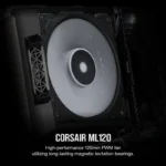 Ventilador Corsair Ml120 Levitacion Magnetica, Co-9050040-Ww