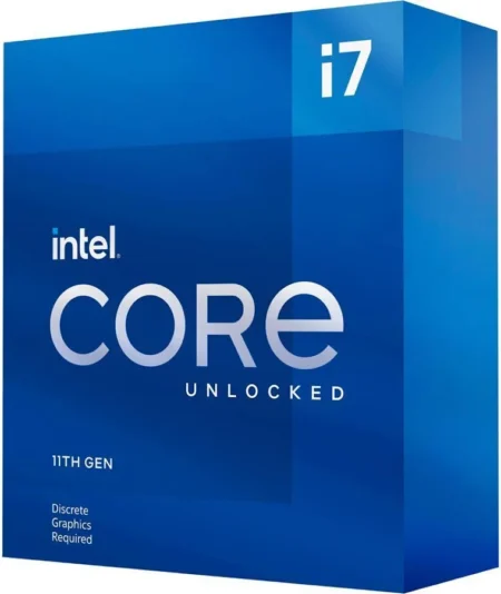 Procesador Intel Ci7-11700Kf 11Th Gen Socket Lga 1200 3.6Ghz,16 Mb,8 Nucleos,No Incluye Graficos, Bx8070811700Kf