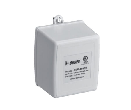 Transformador Bosch D1640/16.5Vca/40Va/Color Blanco