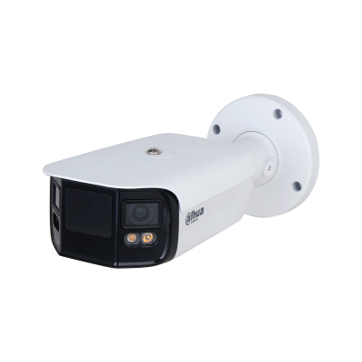 CAMARA IP BULLET DAHUA DH-IPC-PFW5849-A180-E2-ASTE 8MPX/LENTE 3.6MM/MULTIVISION EN COLOR/IP67/AUDIO Y ALARMA E&S/H.265/LED DE 40M