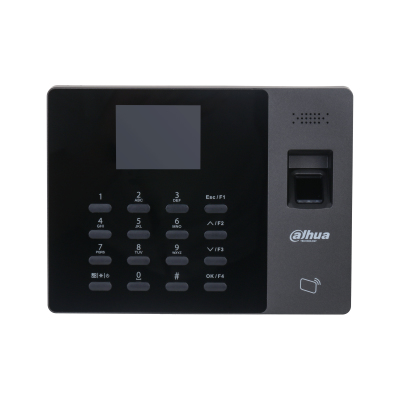 CONTROL DE ASISTENCIA DAHUA ASA1222GL-D/1000 USUARIOS/1000 PASSWORDS/1000 TARJETAS ID/2000 HUELLAS/100,000 REGISTROS DE ASISTENCIAS/COLOR NEGRO-GRIS