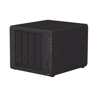 Servidor NAS Synology De Escritorio Con 4 Bahias Expandible A 9/Hasta 144 Tb, Ds920Plus
