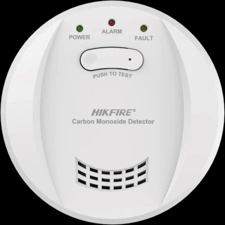 Detector De Monoxido De Carbono Hikvision Hf-Gm100 Sensor Electroquimico Avanzado/Alarma Visual Y Audible
