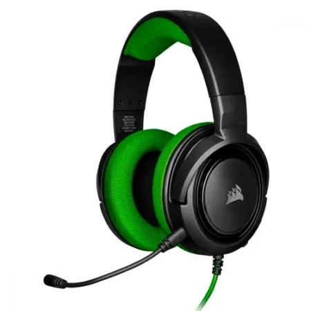 Diadema C/Microfono Corsair Hs35 Gaming,Alambrico,3.5Mm,Negro/Rojo, Ca-9011198-Na