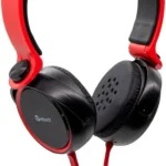 Diadema Audifono Con Microfono Getttech Gh-2540R Rythm Negro/Rojo/3.5Mm