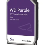 D. Duro Wd 6T SATA Iii 3.5" 5640Rpm Purple Para Videovigilancia, Wd62Purz