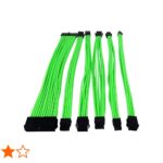Kit Extension Cable Eagle Warrior P/Fuente, Negro/Azul