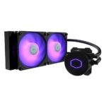Enfriamiento Liquido Cooler Master Masterliquid Ml240L Argb V2/2X120Mm/1800Rpm, Mlw-D24M-A18Pa-R2