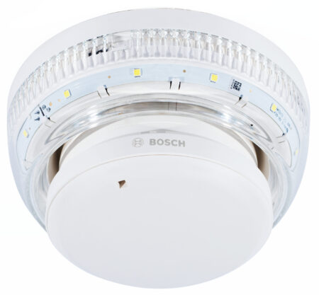 Sirena Con Estrobo Acustica Y Visual Bosch Fnx-425U-Wfwh Direccionable/Inalambrica/96Db/Color Blanco