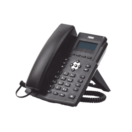 Telefono IP Empresarial Fanvil X1Sg/2 Lineas/Puertos Gigabit/Pantalla LCD/Color Negro