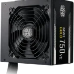 Fuente De Poder 750W Cooler Master,Mpe-7501-Acaag-U2,80 Plus Oro,2Xeps,Estandar