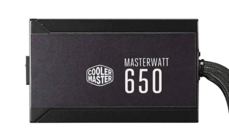 Fuente De Poder 650W Cooler Master Masterwatt Mpx-6501-Amaab-U1 80 Plus Bronze Semi Modular ATX 20+4 Pin