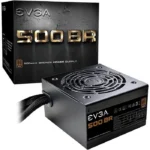 Fuente De Poder 500W Evga 80 Plus Bronze, 24-Pin ATX, 120Mm, 100-Bv-0500-K1