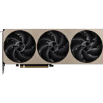 T/Video MSI Geforce Rtx 5080 16G Inspire 3X Oc/16Gb Gddr7/PCI-E 5.0/HDMI/DP/3 Fan