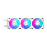Enfriamiento Liquido Gigabyte Gp-Aorus Waterforce X Ii 360I Para CPU Multisocket, LCD Display/3X120Mm/Argb/Color Blanco