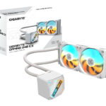 ENFRIAMIENTO LIQUIDO GIGABYTE GP-GIGABYTE GME 240I PARA CPU, MULTISOCKET/ARGB/2X120MM/COLOR BLANCO