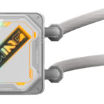 Enfriamiento Liquido Gigabyte Gp-Gigabyte Gme 240I Para CPU, Multisocket/Argb/2X120Mm/Color Blanco