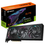 T/VIDEO GIGABYTE GV-N5060AORUS E-8GD GEFORCE RTX 5060/8GB GDDR7/PCI-E 5.0/HDMI/DP/3XFAN ARGB