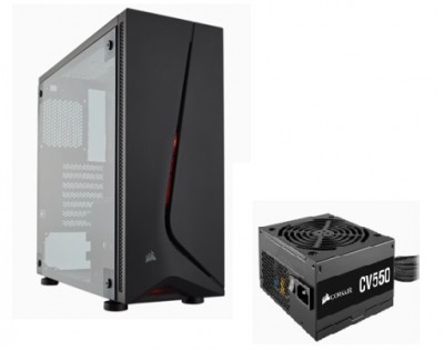 Gabinete Corsair Carbide 110R, Negro, Mediatorre, C/Ventana, Sin Fuente, Cc-9011183-Ww