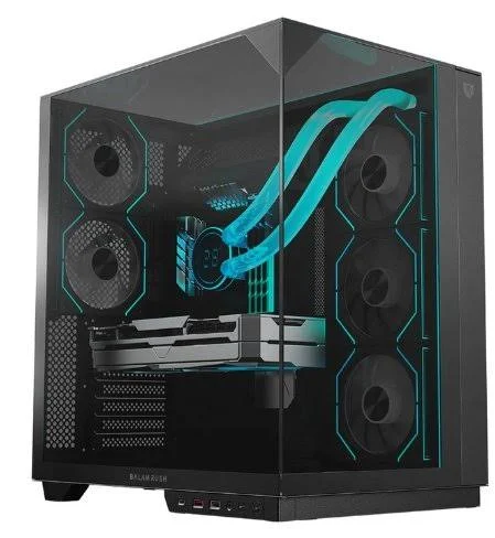 Gabinete Gamer Balam Rush Sgx3000 E-ATX/4 Vent/Argb/USB 3.0/Panel Cristal Templado Br-931281