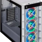 Gabinete Corsair Icue 465X Rgb Color Blanco, ATX, Sin Fuente, Cc-9011189-Ww