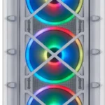Gabinete Corsair Icue 465X Rgb Color Blanco, ATX, Sin Fuente, Cc-9011189-Ww