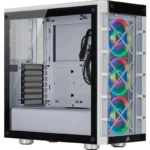 Gabinete Corsair Icue 465X Rgb Color Blanco, ATX, Sin Fuente, Cc-9011189-Ww