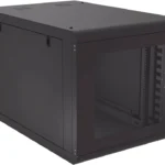 Gabinete De Pared 12U Linkedpro Sr-1912-Gn2Dg/1027Mm De Profundidad/Proteccion En Acero Reforzado/Ideal Para UPS Y Servidores De 19"/Puerta De Cristal Templado/Color Negro