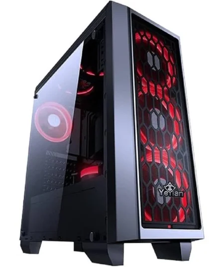 Gabinete Gaming Yeyian Disco Duro 2″ HDD 3″ Sdd, Blade 2101, Ynh-B2101