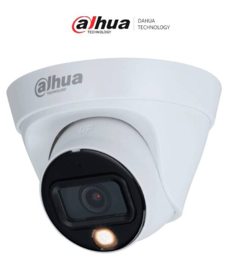 Cámara Dahua Hdw1239T1P-A-LED-0280B-S6 – Cámara Domo De 2Mp, Lente De 2.8Mm, 100°, Micrófono Integrado, Luz Blanca 15 M