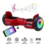 Patineta Hoverboard Electrico Blackpcs M406-R C/Bocina Rojo