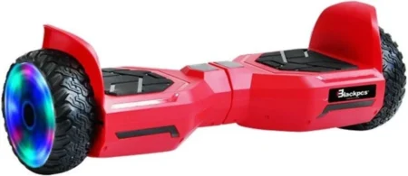 Patineta Hoverboard Electrico Blackpcs M406-R C/Bocina Rojo