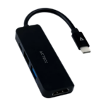 Hub 5 En 1 Multipuerto Acteck C700 Usb3.0/USB Type C/HDMI/RJ45/MicroSD, AC-923071