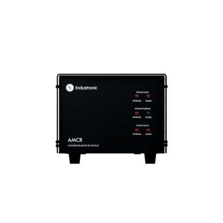 Regulador Industronic Amcr 5106-120/6Kw/6Kva/4 Contactos/Color Negro