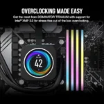 Memoria DDR5 64Gb 6400Mhz Corsair Dominator Titanium Rgb Cmp64Gx5M2B6400C32W (2X32Gb), Cl32, Xmp, Blanco
