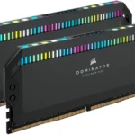 Memoria DDR5 32Gb 5200Mhz Corsair Dominator Platinum Rgb Cmt32Gx5M2B5200C40W (2X16Gb), Non-ECC, Cl40, Xmp, Blanco