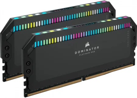 Memoria DDR5 64Gb 5200Mhz Corsair Dominator Platinum Cmt64Gx5M2B5200C40W (2X32Gb), Cl40, Xmp, Blanco