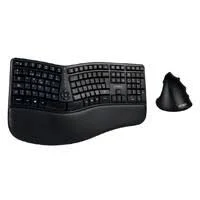 Teclado Inalambrico Acteck AC-923217,Receptor USB Multimedia Tkl Con Touchpad,Español, 84 Teclas, Negro