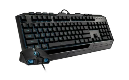 Kit Teclado Y Mouse Cooler Master Devastator 3 Plus Alambrico/USB/LED 7 Colores/Color Negro, Sgb-3001-Kkmf1-Ls
