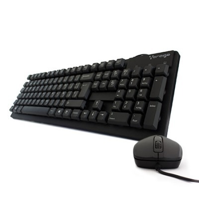 Kit Teclado Y Mouse Multimedia USB Vorago Km-106 Negro