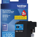 Cartucho De Tinta Brother Lc105C Cyan 1200 Paginas
