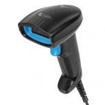 Lector Codigo De Barras Hostech Ht-200 1D/2D/USB 1.5M/Color Negro-Azul/Htpossc1B