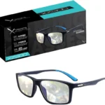 Lentes Gamer Xzeal Xz500 Color Negro, Micas Anti-Blue Light Estuche/Funda, Xzagg50B