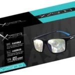 Lentes Gamer Xzeal Xz500 Color Negro, Micas Anti-Blue Light Estuche/Funda, Xzagg50B